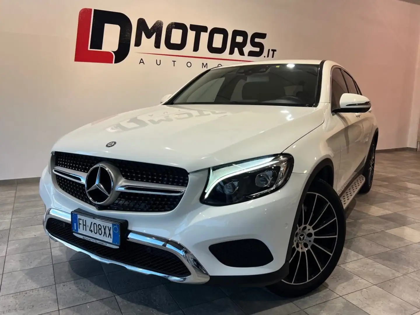 Mercedes-Benz GLC 220 d 4Matic Coupé Exclusive Weiß - 2