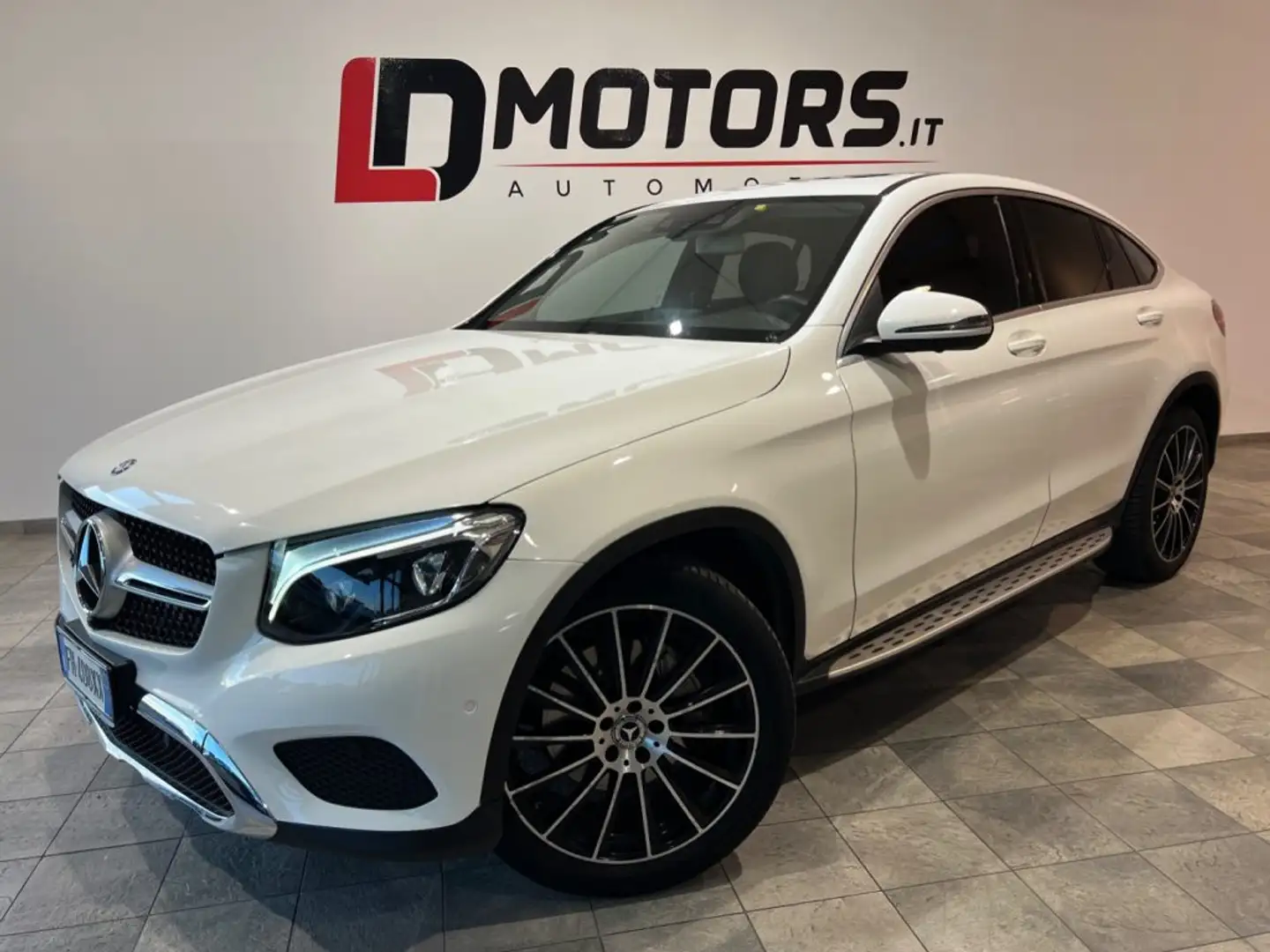 Mercedes-Benz GLC 220 d 4Matic Coupé Exclusive Weiß - 1
