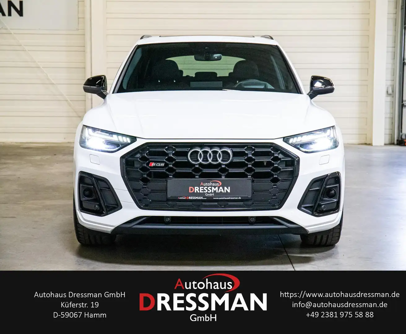 Audi SQ5 TDI quattro MATRIX PANO LUFT VIRTUAL 21 ZOLL Weiß - 2