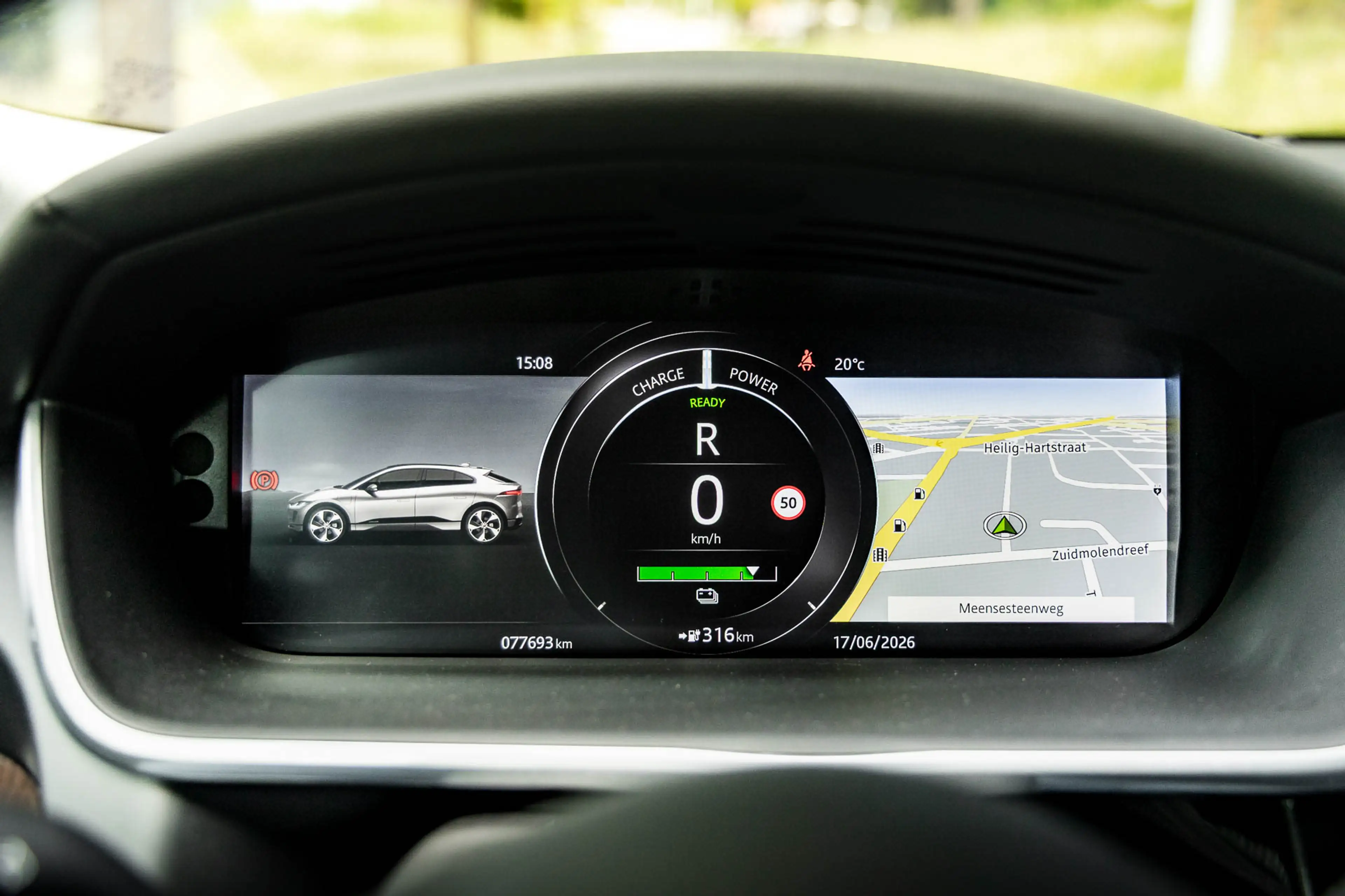 Jaguar I-Pace 90 kWh EV400 * HUD * 360 * Meridian * Keyless * — photo 14
