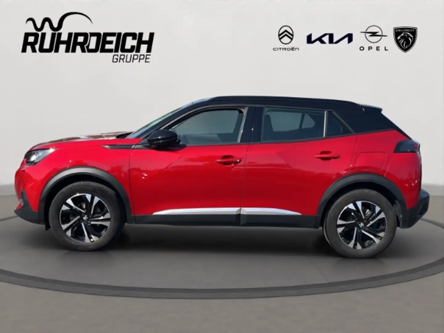 Peugeot 2008 Allure 1.2 PureTech KAMERA PDC NAVI SHZ LEDER EL-S Piros - 2