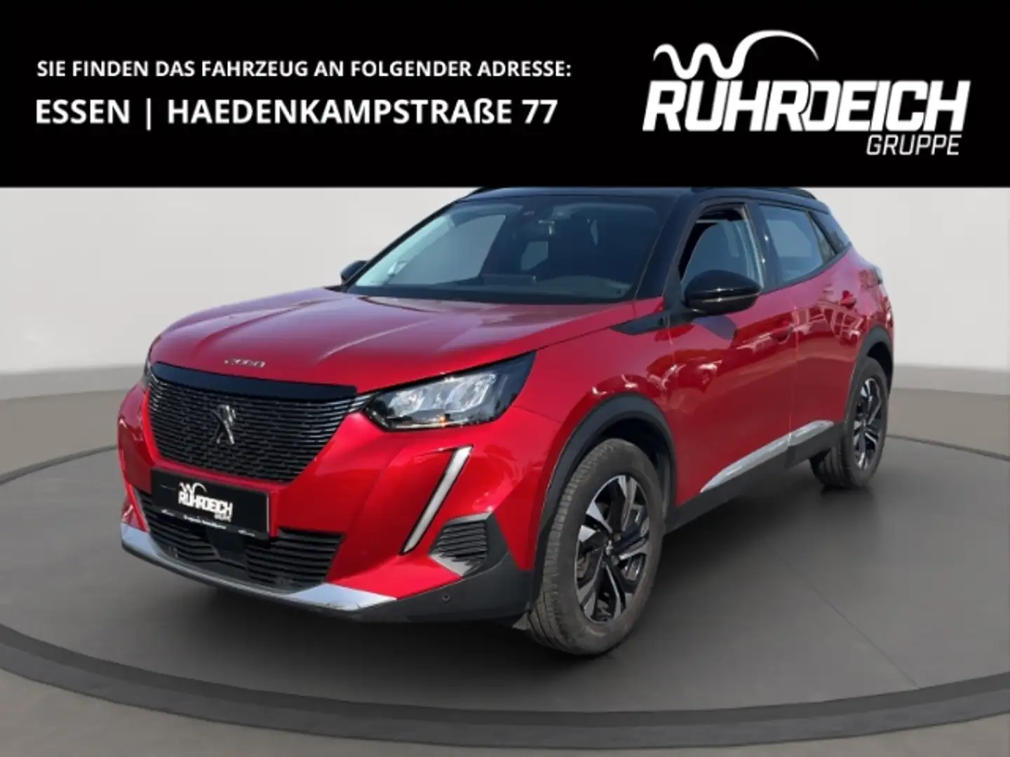 Peugeot 2008 Allure 1.2 PureTech KAMERA PDC NAVI SHZ LEDER EL-S Piros - 1