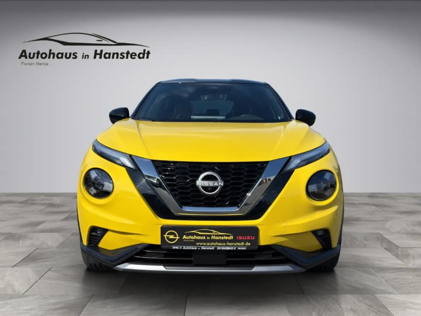 Nissan Juke 1.0 DIG-T N-Sport 114PS 7-AT LED Lichtsensor Klima Geel - 2