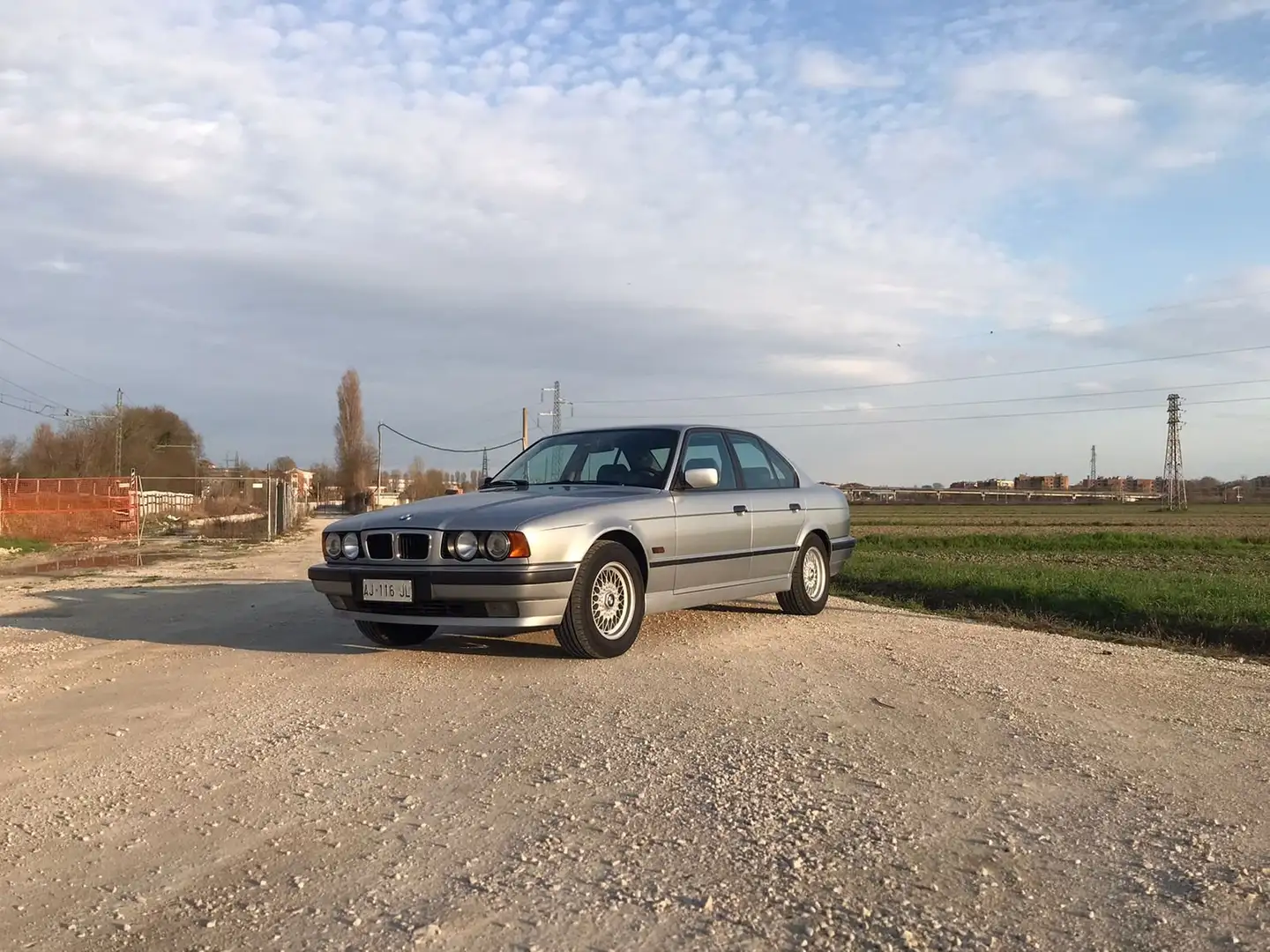 BMW 520 i Zilver - 1