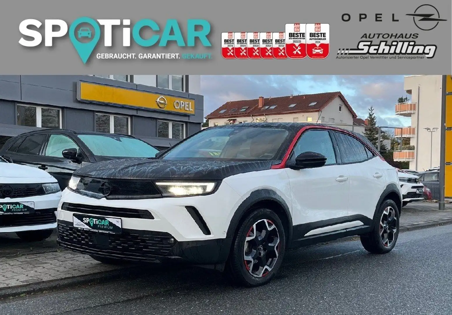 Opel Mokka Mokka 1.2T Automatik GS Line 1Hand LED Matrixlicht Weiß - 1