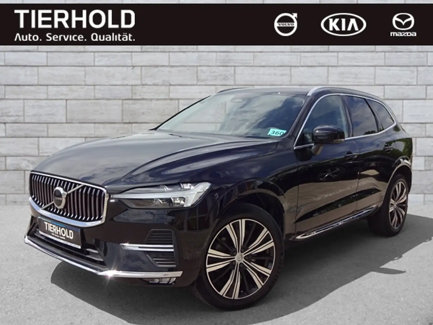 Volvo XC60 B4 Ultimate Bright AWD ACC HUD PANO Google Schwarz - 2