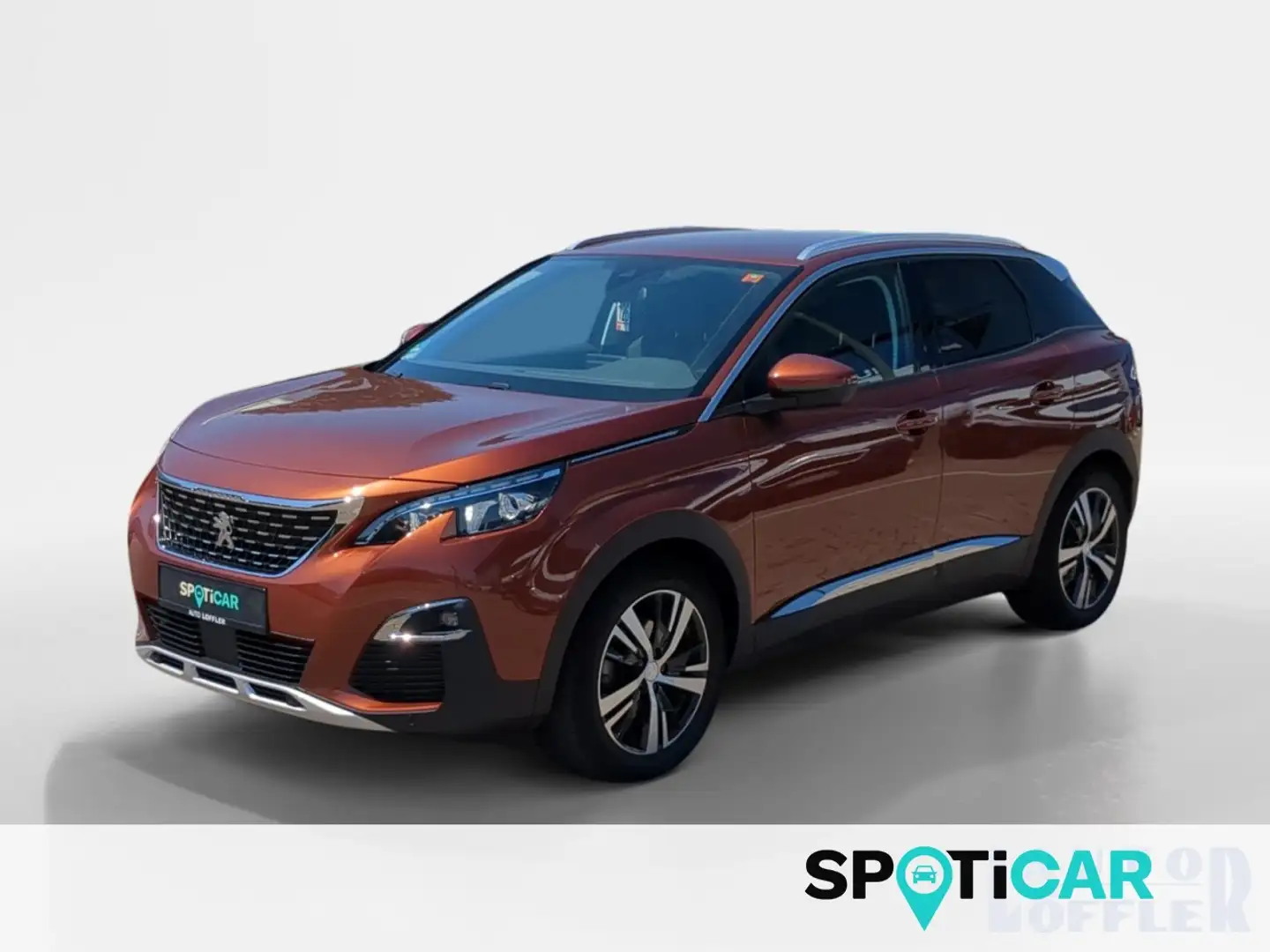 Peugeot 3008 ALLURE BHDI130 AHK Klima Navi Rückfahrkamera Brun - 1