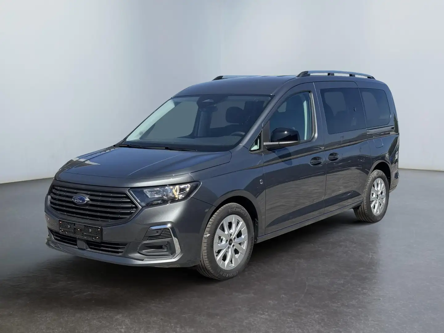 Ford Grand Tourneo Titanium 2,0 7 Sitzer Klimaautomatik Anhängerk... Grau - 1