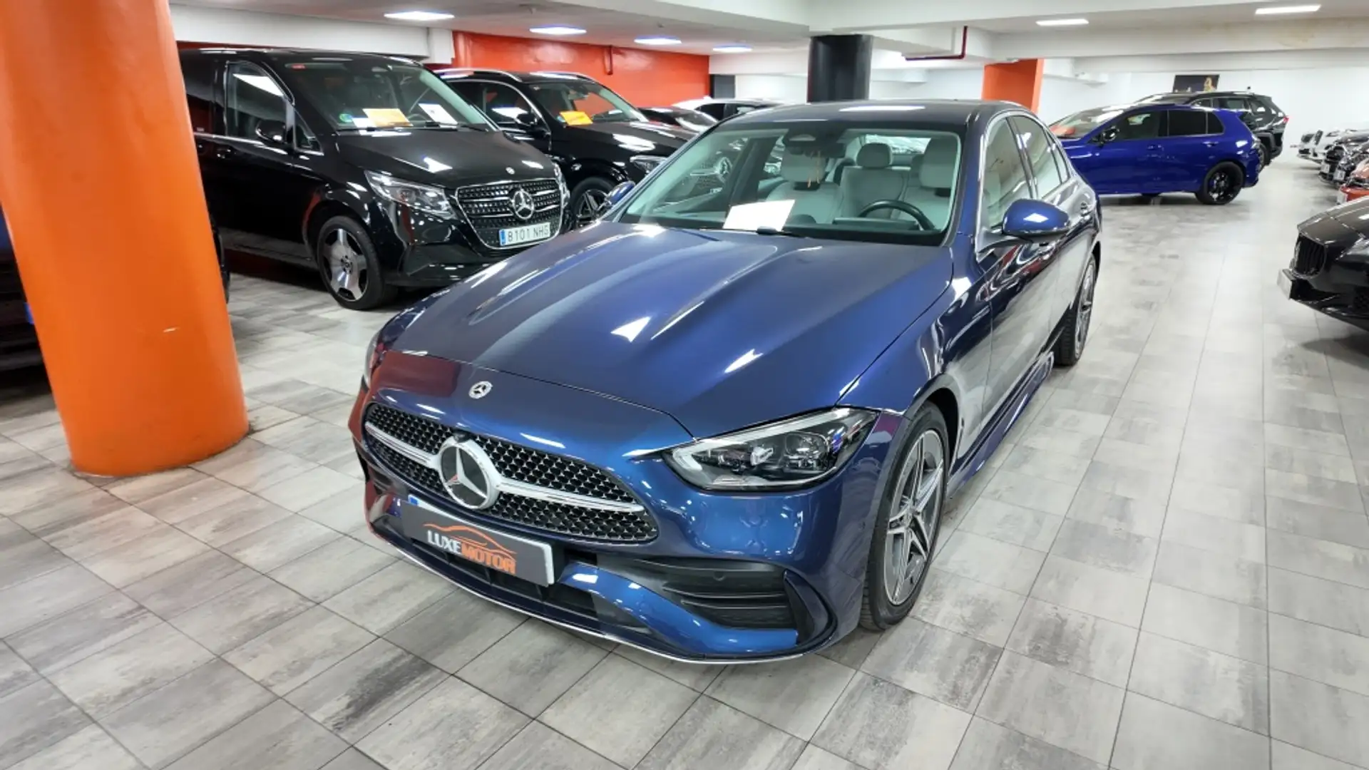 Mercedes-Benz C 220 220d 9G-Tronic Azul - 1
