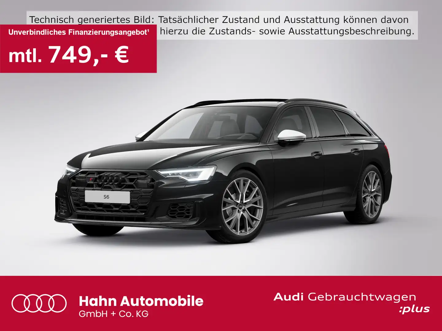 Audi S6 TDI quattro AHK HUD B&O Pano °360 Stand Schwarz - 1