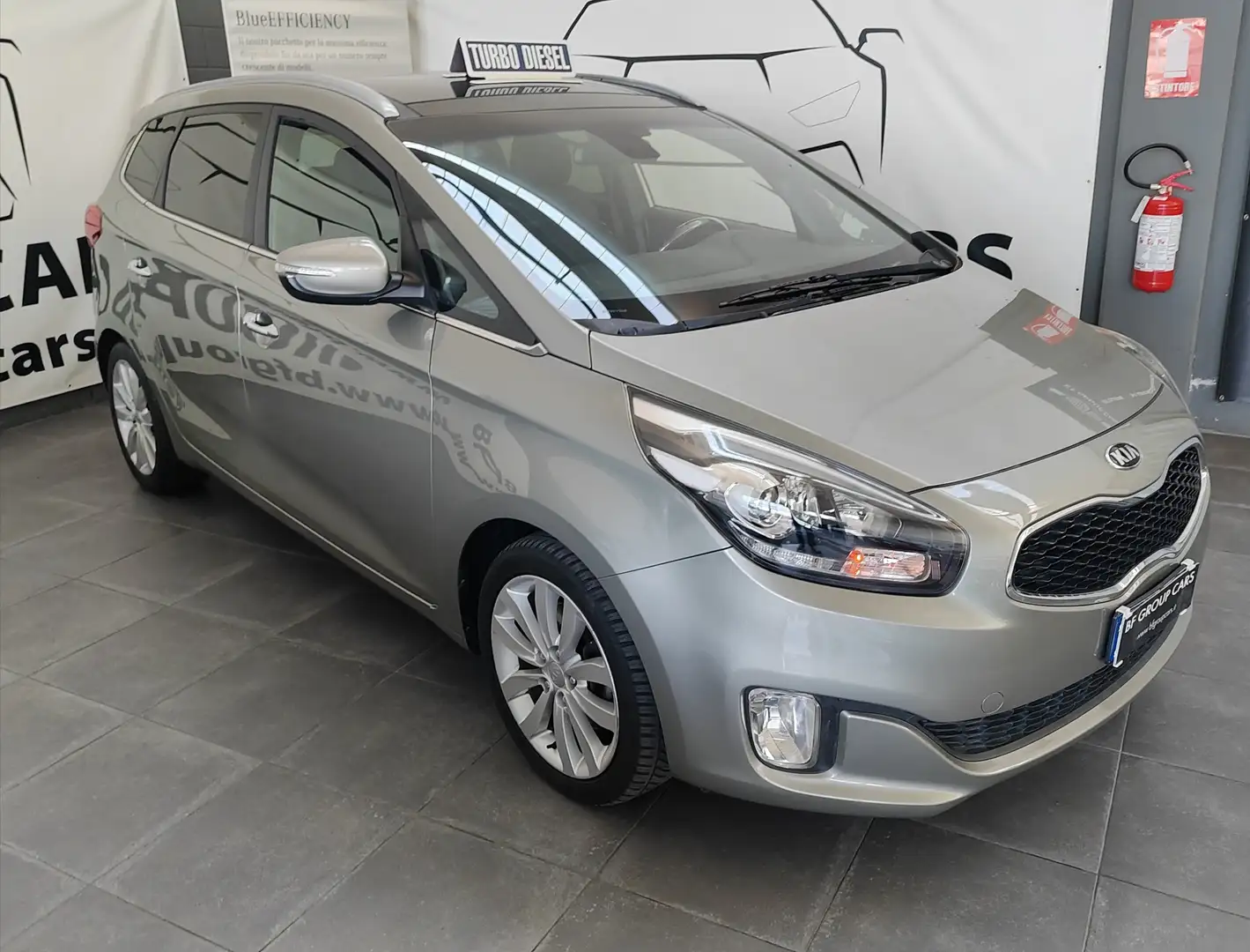 Kia Carens 1.7 crdi Class 136cv 7posti Argento - 2