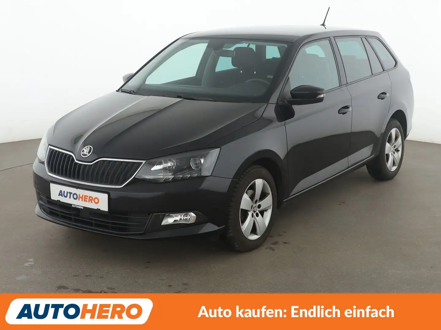 Skoda Fabia 1.4 TDI Style Aut. *NAVI*TEMPO*PDC*SHZ* Schwarz - 1
