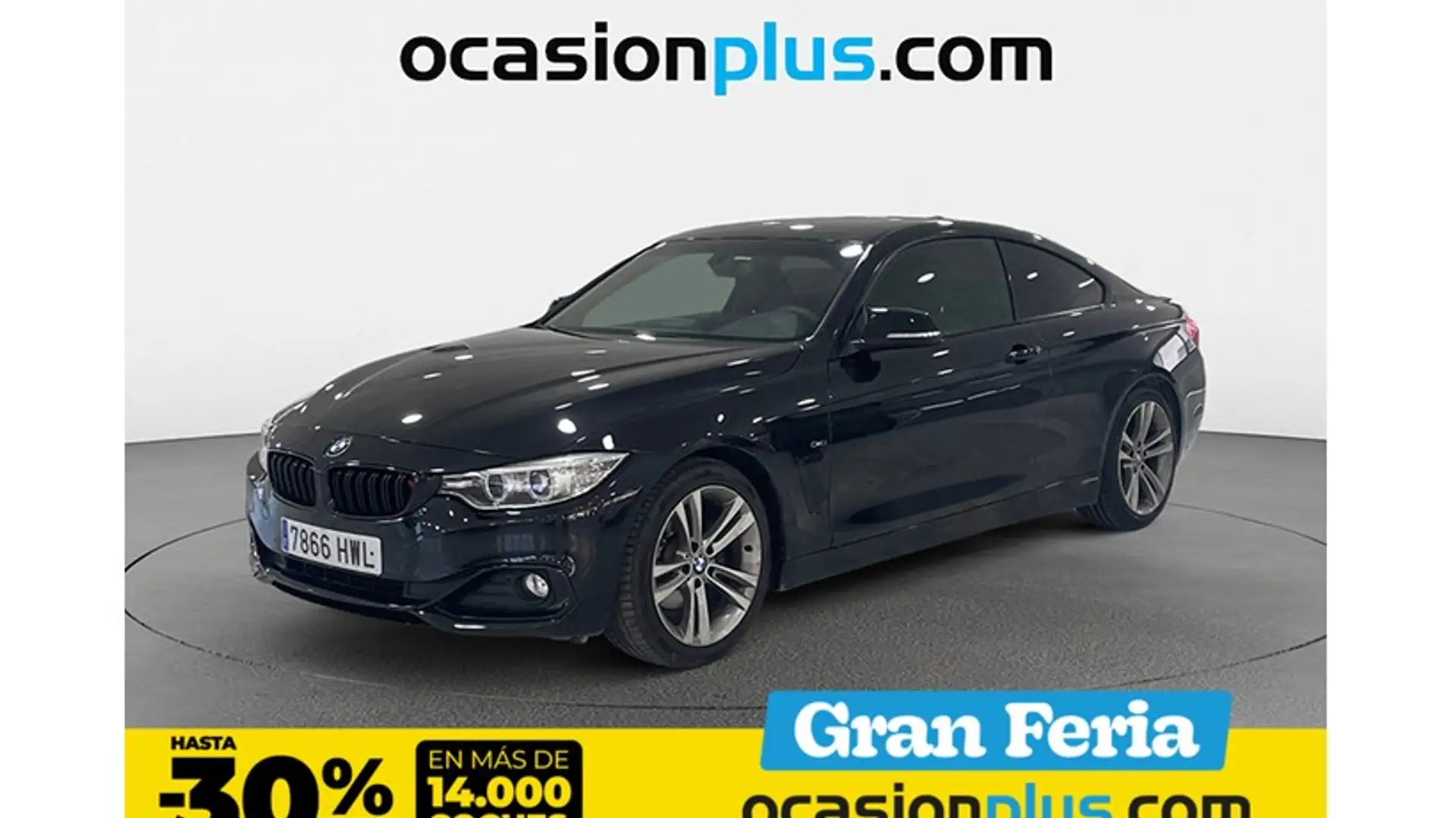 BMW 420 420d Coupé Negro - 1