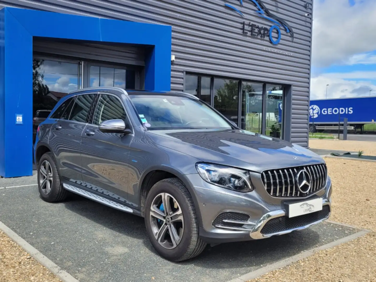 Mercedes-Benz GLC 350 350 E 211+116CH FASCINATION 4MATIC 7G-TRONIC PLUS Gris - 1