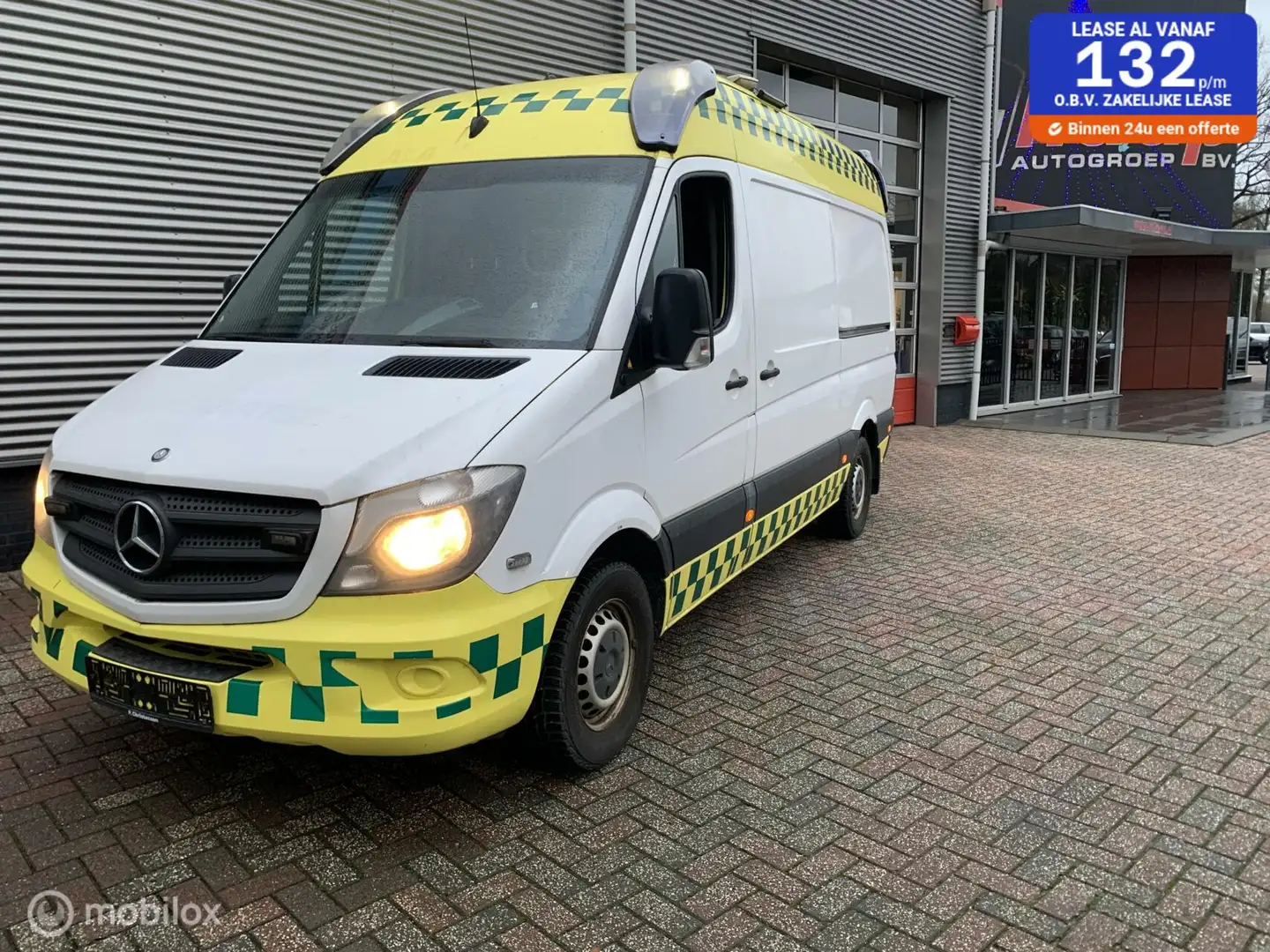 Mercedes-Benz Sprinter bestel 316 2.2 CDI automaat Wit - 1