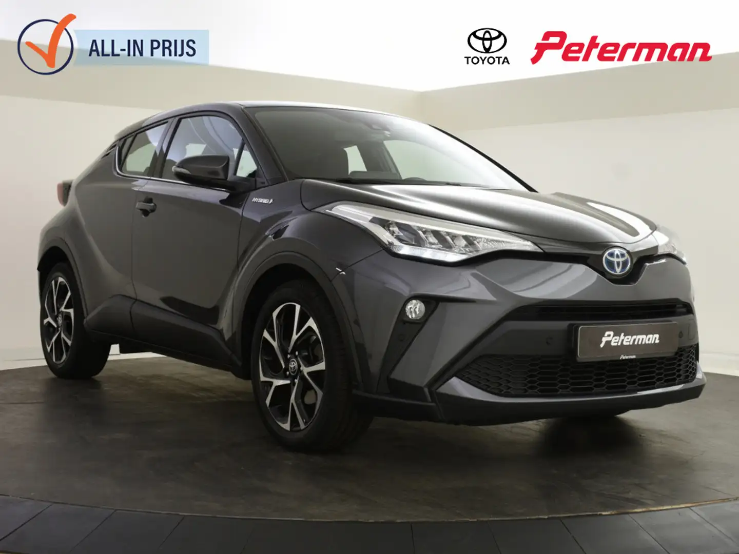 Toyota C-HR 1.8 Hybrid Dynamic | Parkeersensoren V+A | Navigat Grijs - 1