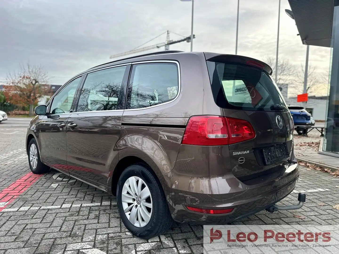 Volkswagen Sharan 7 Zits Bruin - 2