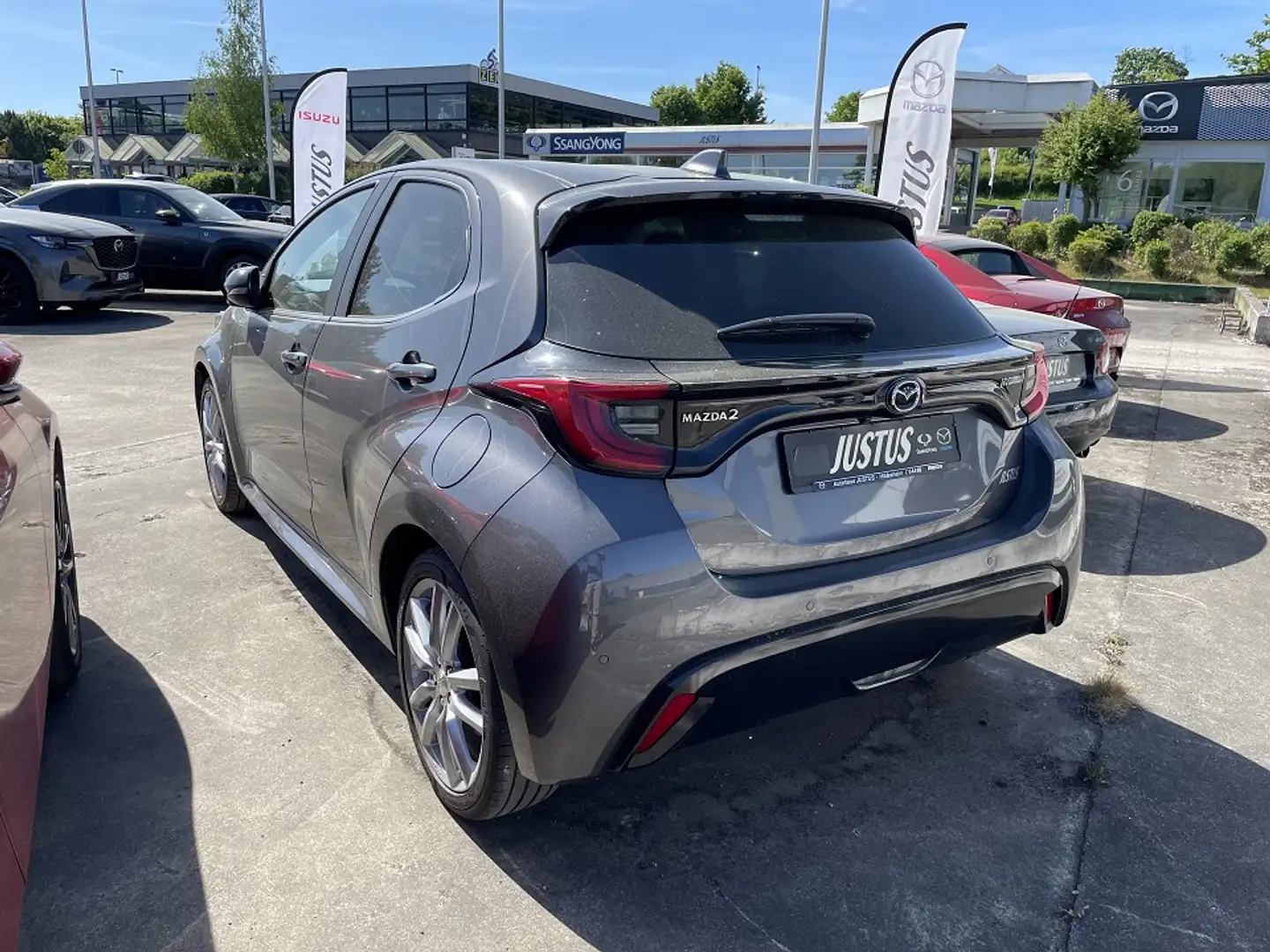 Mazda 2 Hybrid 1.5L VVT-i 116 PS AT FWD Agile, Comfort-P., Grau - 2