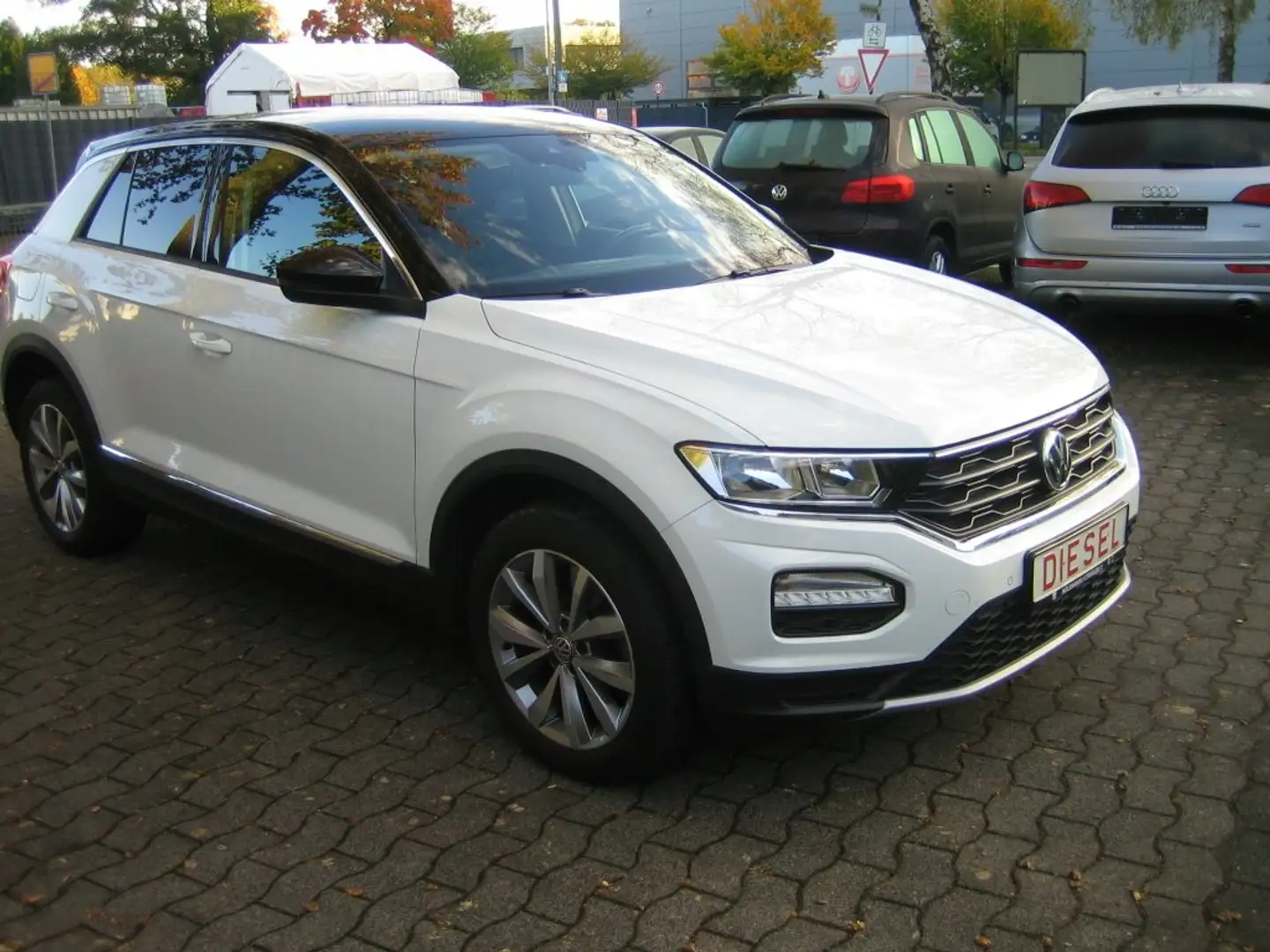 Volkswagen T-Roc Style 4Motion!!2.Hd!!Scheckheft!!TOP!! Weiß - 2