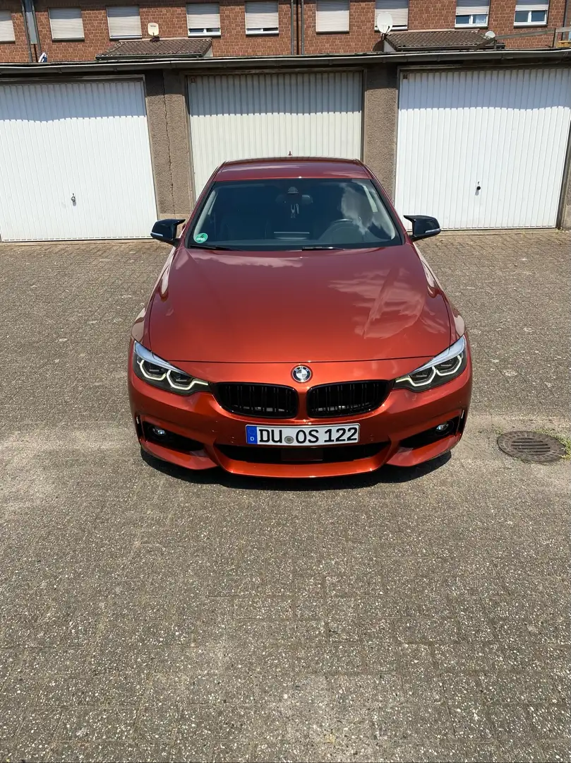 BMW 420 d M-Paket, HUD, abstands Temp., keyless Go, Orange - 2