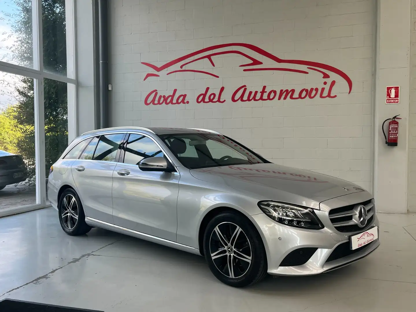 Mercedes-Benz C 200 Estate 200d 9G-Tronic Gris - 1
