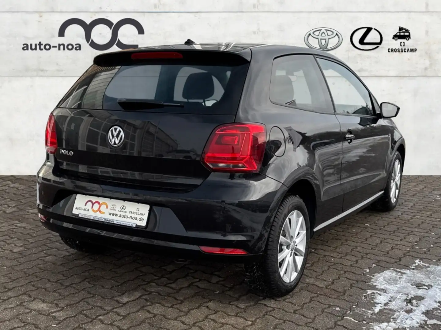 Volkswagen Polo V Lounge Klimaautom SHZ Temp PDCv+h Berganfahrass. Schwarz - 2