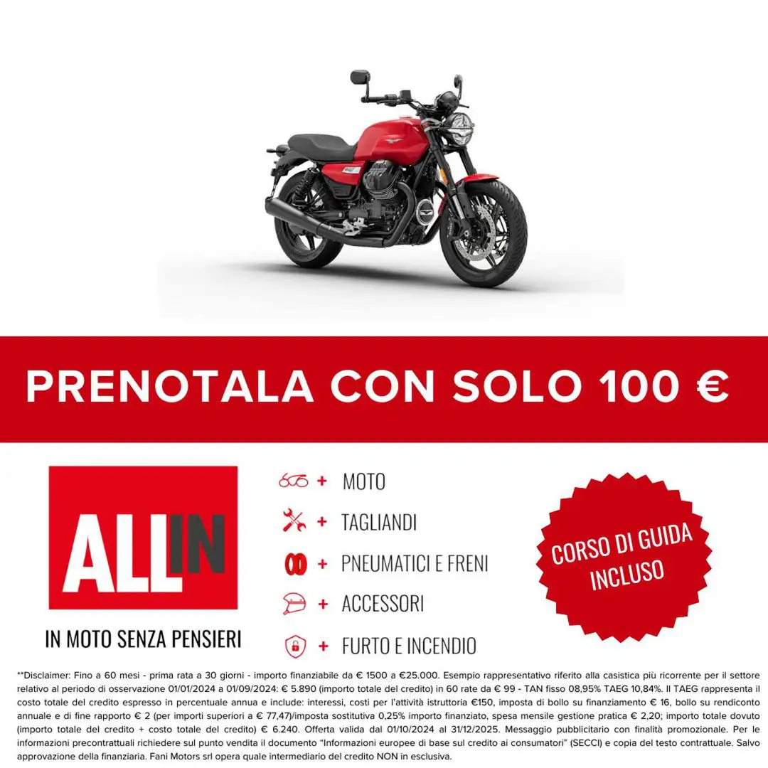 Moto Guzzi V 7 MY 26 Rosso - 2
