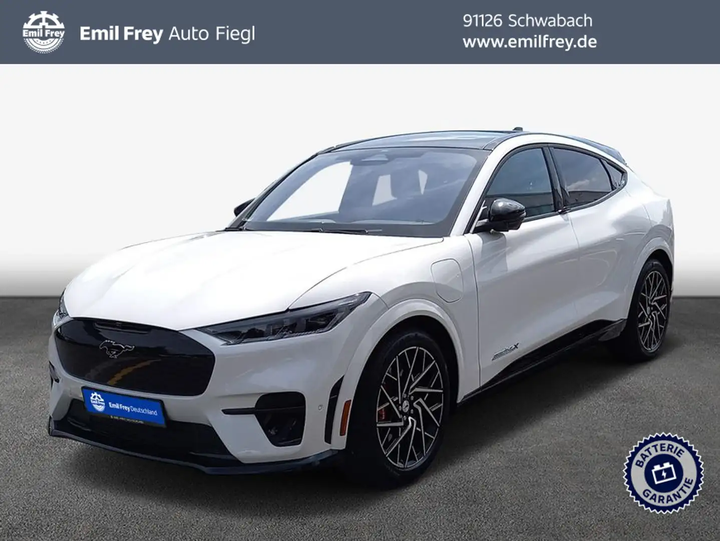 Ford Mustang Mach-E AWD GT 358 kW, 5-türig (Elektrische Weiß - 1