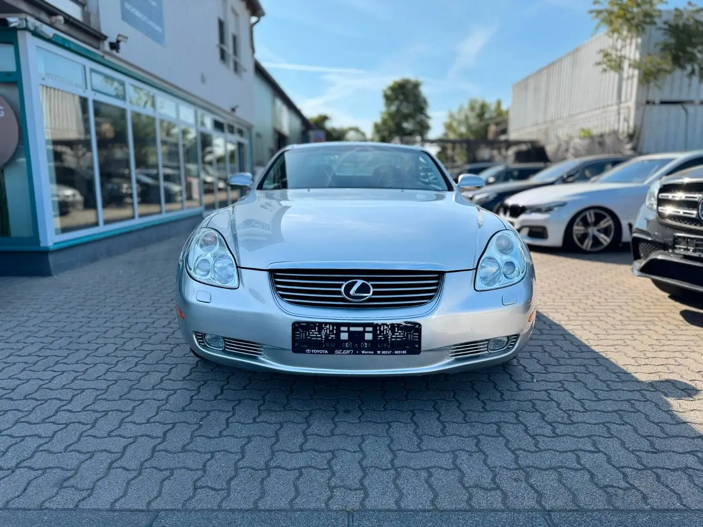 Lexus SC 430 *LEDER*NAVI*XENON*DEUTSCH*1.HAND* Plateado - 2