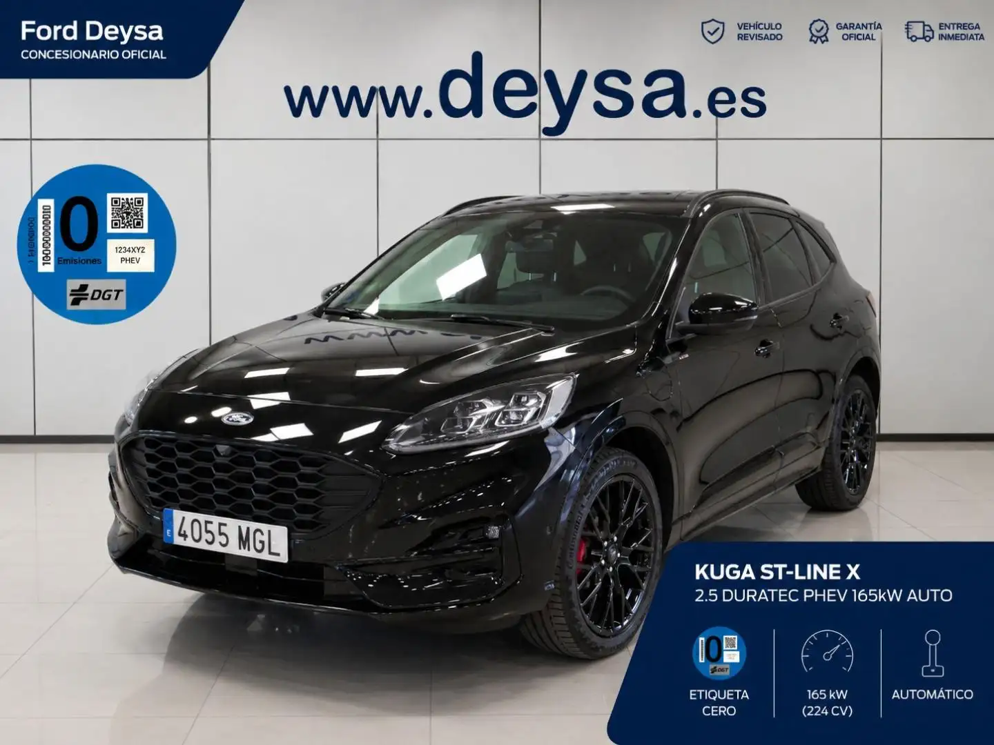 Ford Kuga ST-Line X 2.5 Duratec PHEV 165kW Auto Negro - 1