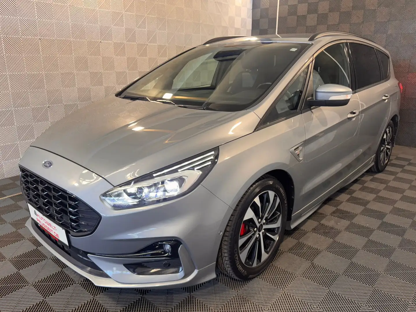 Ford S-Max *ST-LINE*ACC-SONY-AHK-STAND.H-MEMORY-LED Silber - 2