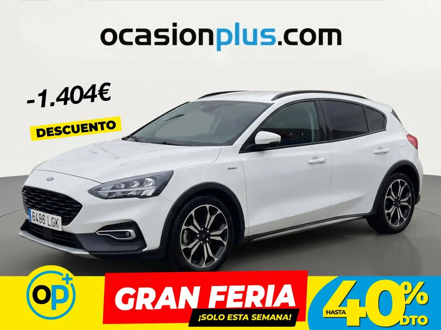 Ford Focus 1.0 Ecoboost Active Aut. 125 Blanco - 1