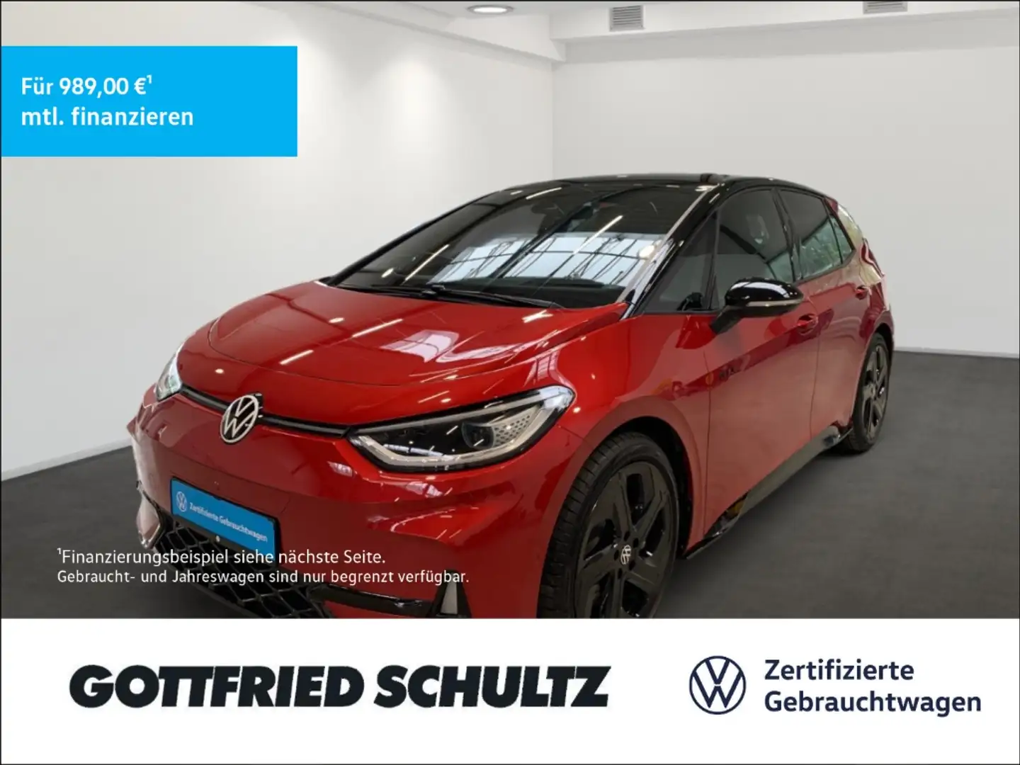 Volkswagen ID.3 GTX 79 kWh CCS HEAD-UP CARPLAY EINPARKHILFE Rojo - 1