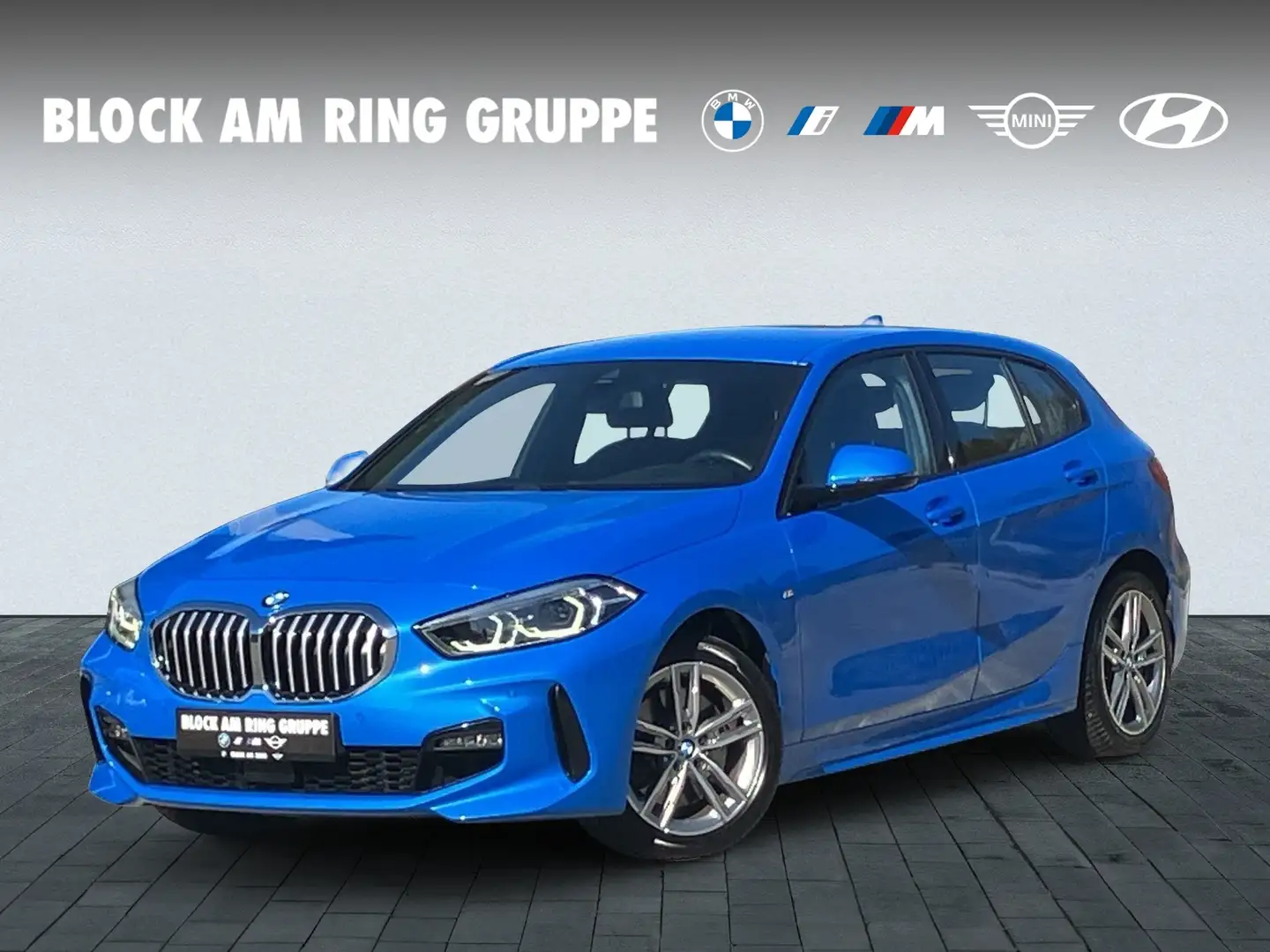 BMW 120 i Modell M Sport SH PDC LED NAVI Prof. Blau - 1