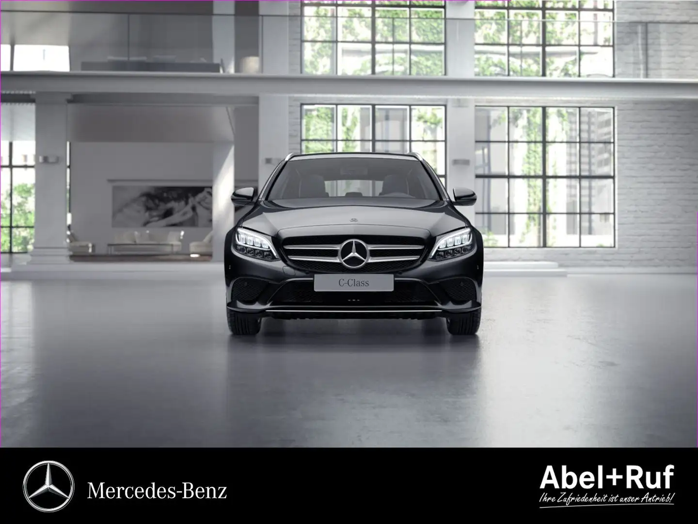 Mercedes-Benz C 200 T AVANTGARDE+COMAND+LED+Kamera+Ambi+DAB Schwarz - 2