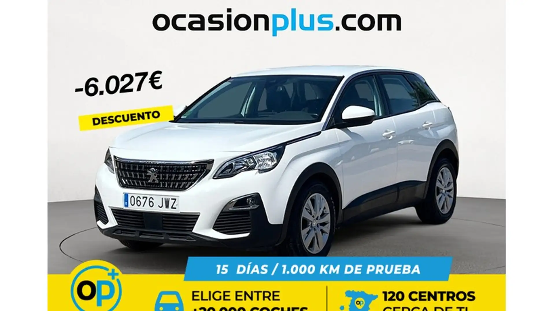 Peugeot 3008 2.0HDI Active 150 Weiß - 1