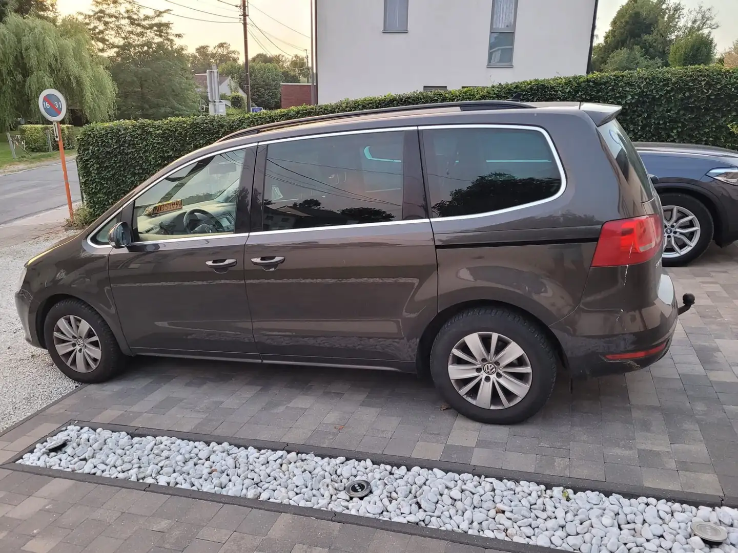 Volkswagen Sharan Sharan 2.0 CR TDi Comfortline BMT DSG Brun - 1