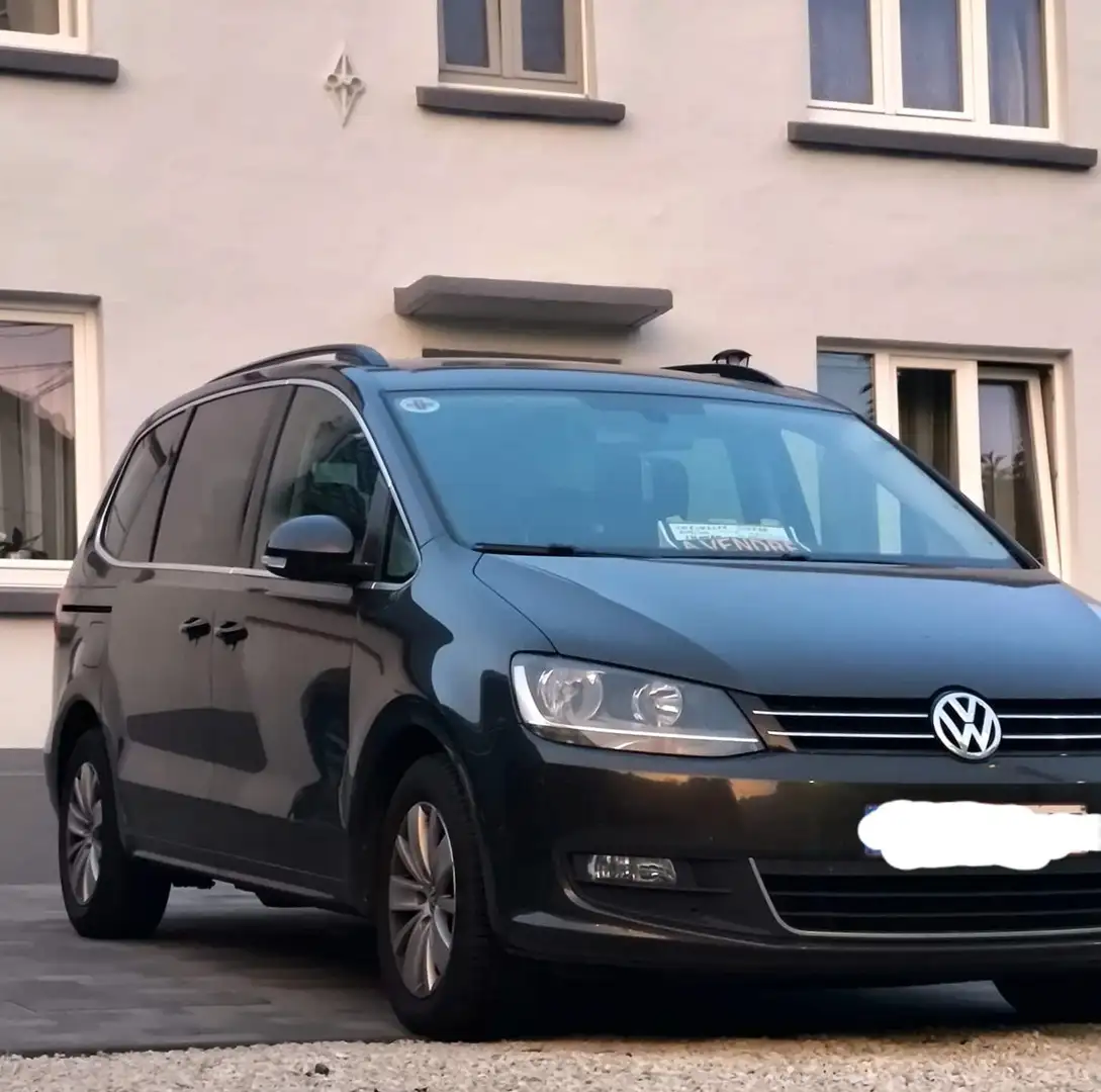 Volkswagen Sharan Sharan 2.0 CR TDi Comfortline BMT DSG Brun - 2