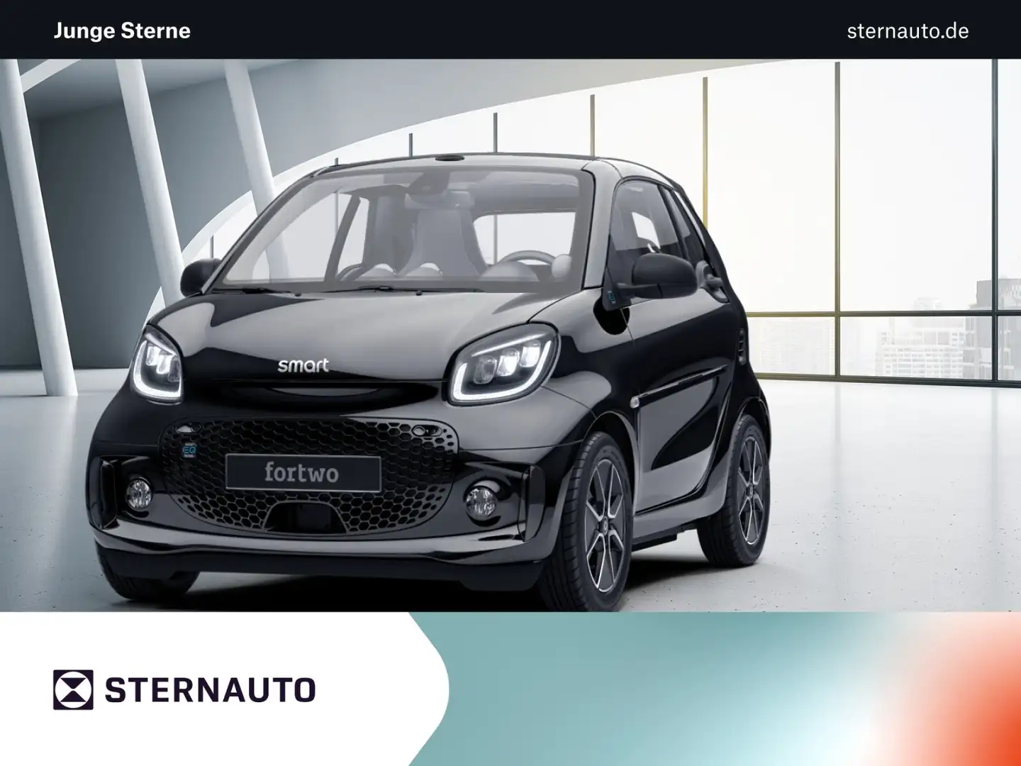 smart forTwo EQ fortwo cabrio Nero - 1