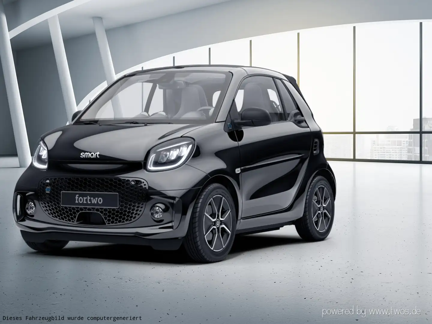smart forTwo EQ fortwo cabrio Nero - 2