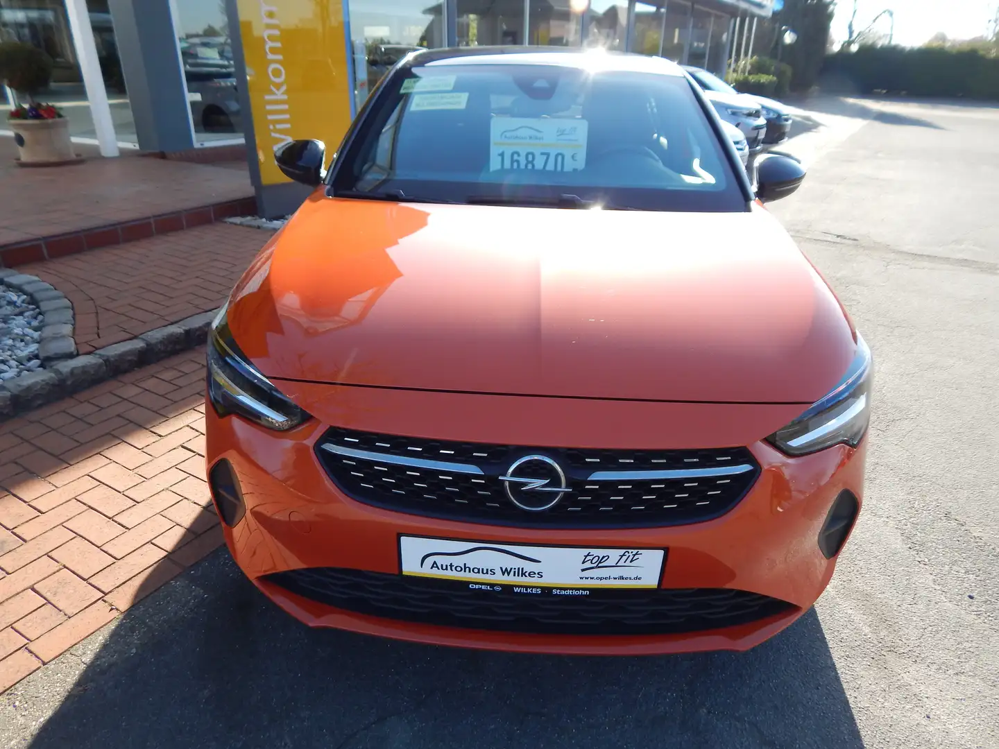 Opel Corsa-e e Elegance *nur 41.000 km; 3phasig laden* Orange - 2