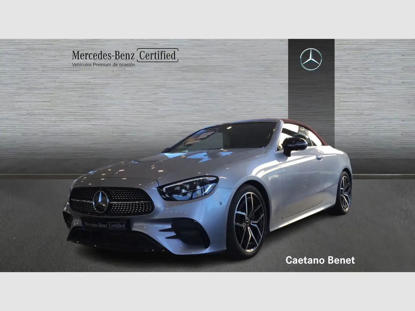 Mercedes-Benz E 220 d Cabrio Plateado - 2