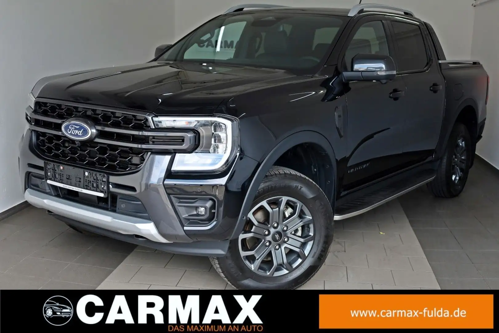 Ford Ranger Wildtrak e-4WD V6,Standhzg,Garantie 10.28 Schwarz - 1