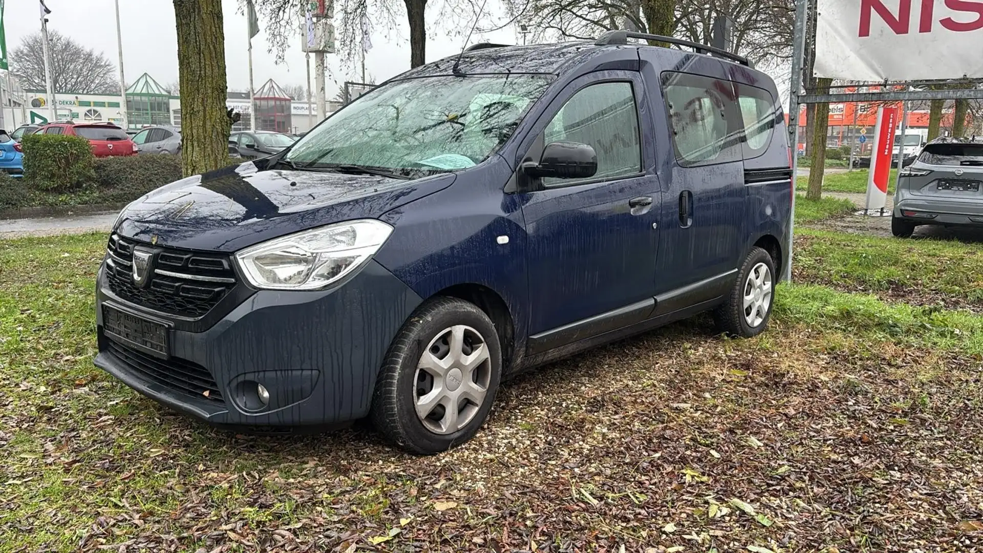Dacia Dokker SCe Ambiance"Benzin & LPG"1.Hand"Allwetter"AHK... Bleu - 1