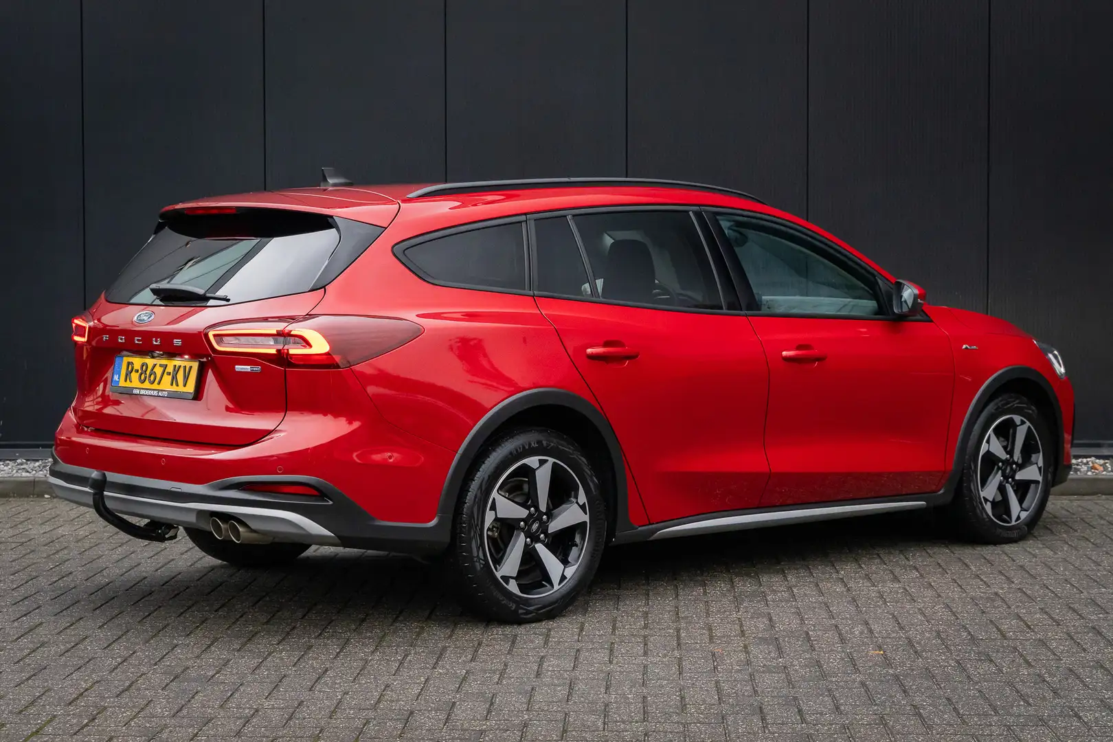 Ford Focus 1.0 E.B. Hybrid Active AUTOMAAT Wagon | Adaptt. Cr Rood - 2