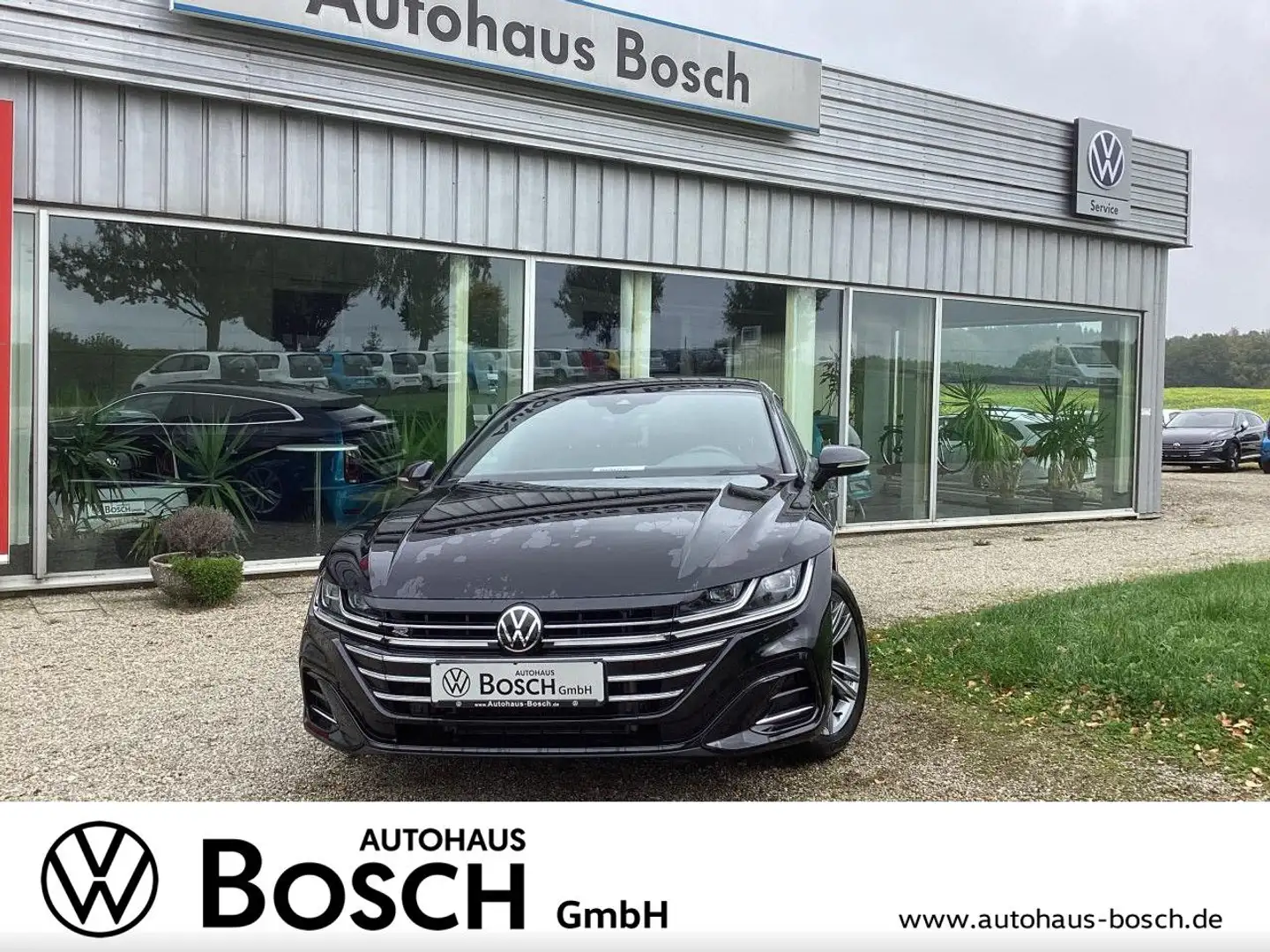 Volkswagen Arteon Shooting Brake 2.0 TDI R-Line AHK LED ACC Schwarz - 1