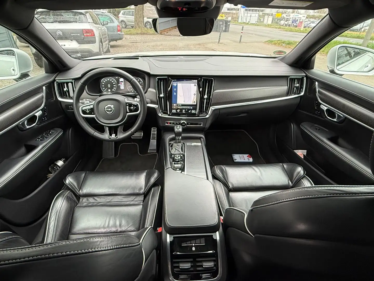 Volvo S90 Lim. R Design /Auto /Leder/Navi/Head Up Weiß - 2