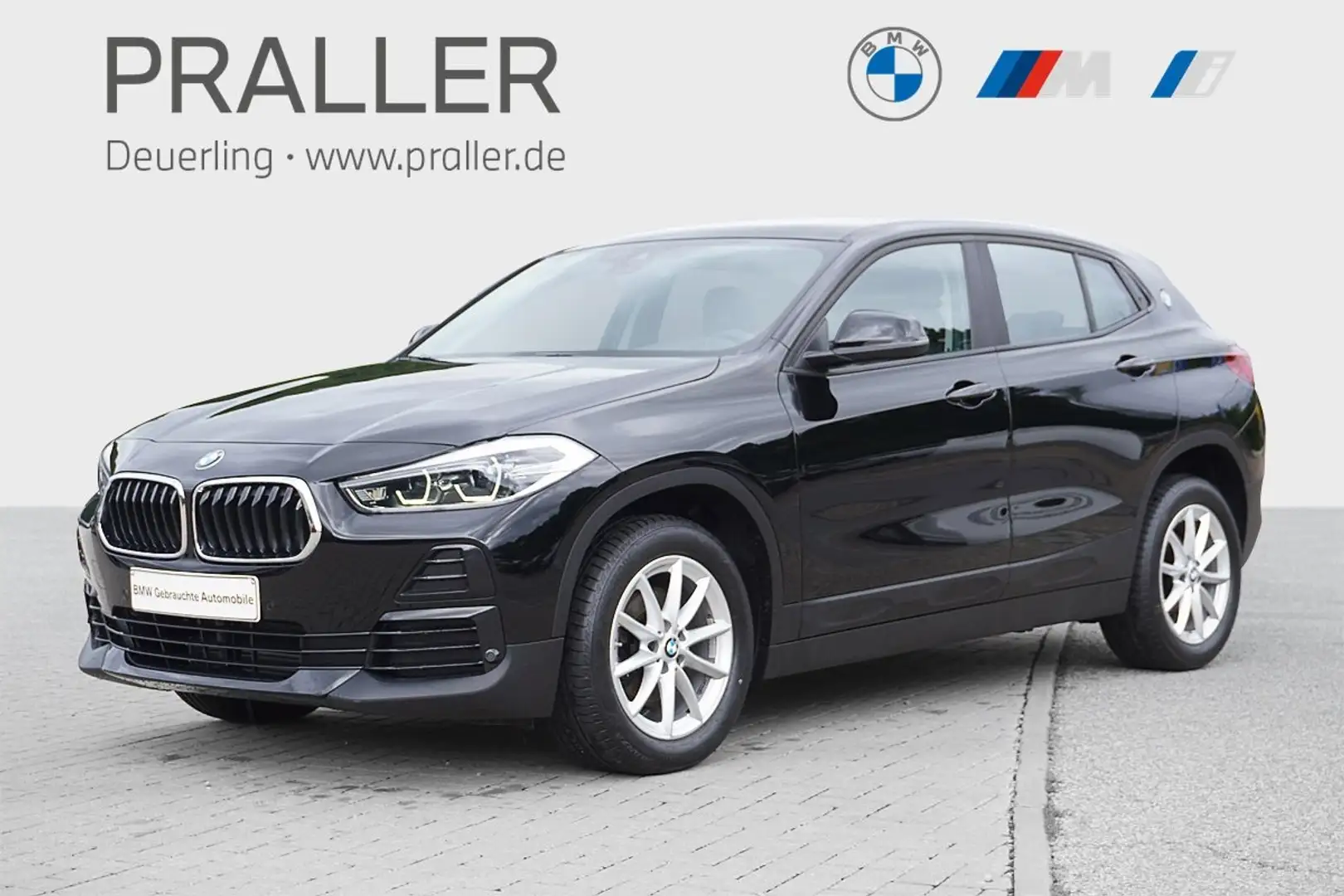 BMW X2 sDrive18i Automatik Navi AHK Kamera PDC Sitzheizun Schwarz - 1