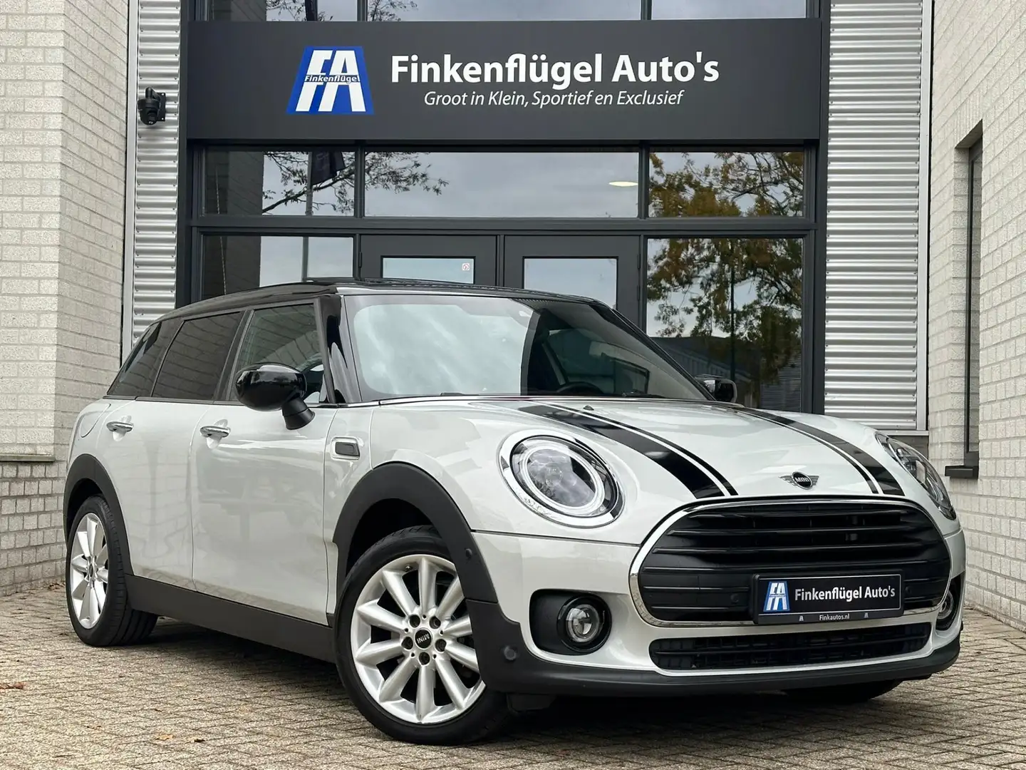 MINI Cooper Clubman 1.5 Facelift |Pano |Leer |Camera |Sfeer |Union Jac Gris - 1
