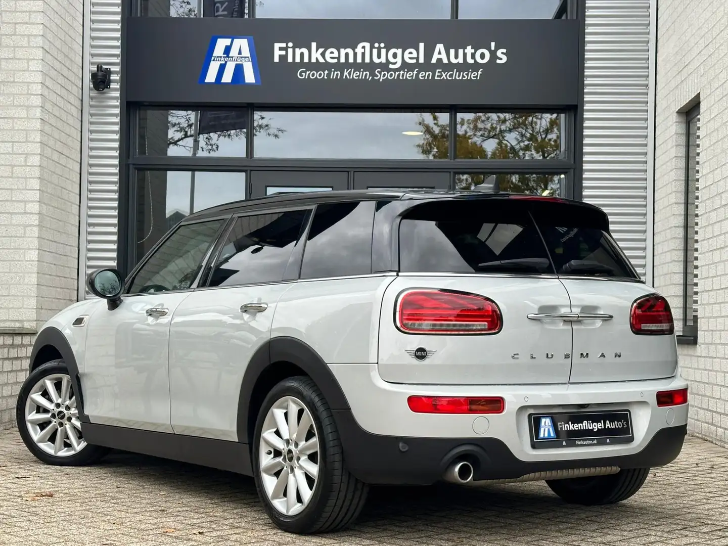 MINI Cooper Clubman 1.5 Facelift |Pano |Leer |Camera |Sfeer |Union Jac Gris - 2
